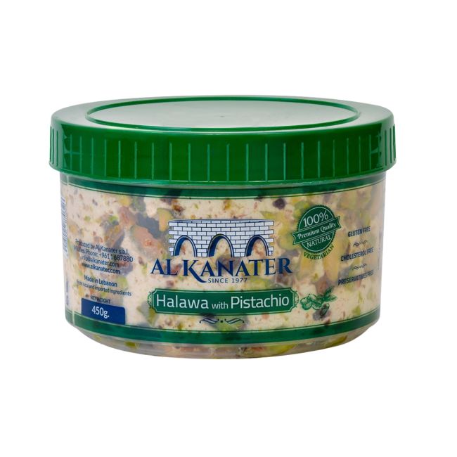 HALAWA AL KANATER PISTACHO X 450GR