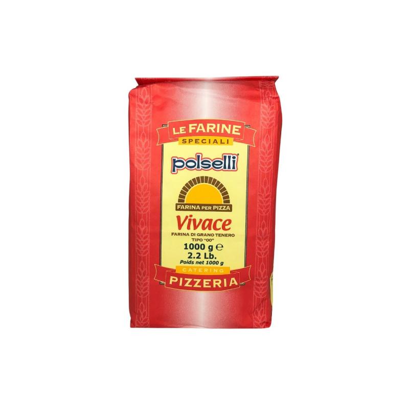 HARINA P / PIZZA POLSELLI VIVACE TIPO 00 X 1 KG