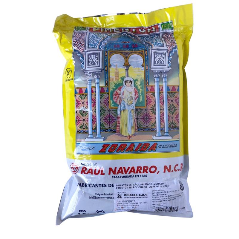 PIMENTON ESPAÑOL ZORAIDA AHUMADO X 1 KG