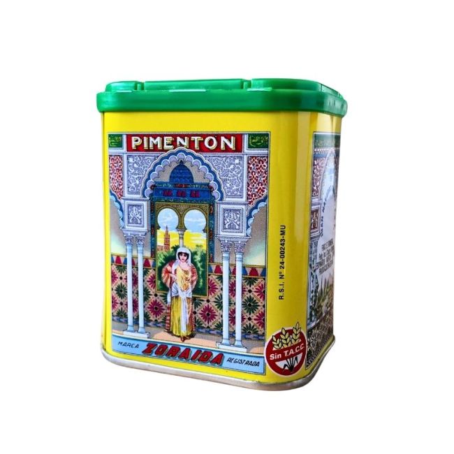 PIMENTON ESPAÑOL ZORAIDA AHUMADO X 75 GR LATA