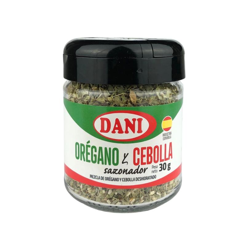SAZONADOR DANI OREGANO Y CEBOLLA X 30 GR