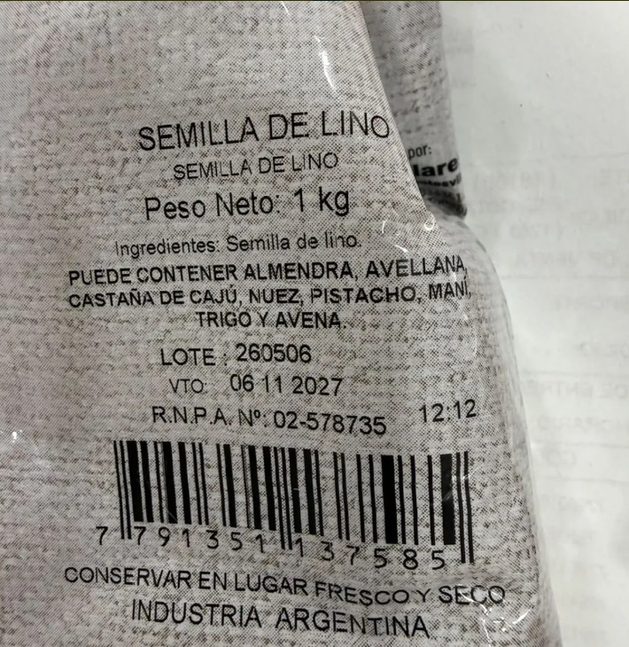 Semilla De Lino 1kg Peoncito