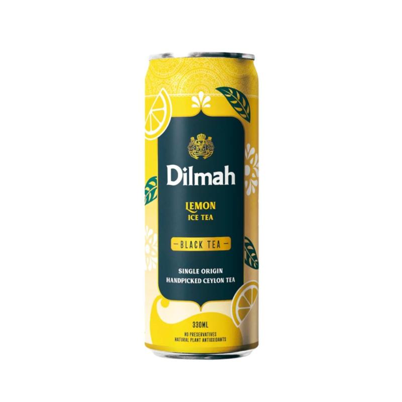 Ice Tea Te Negro De Ceylon Limon Bebible Dilmah 330ml