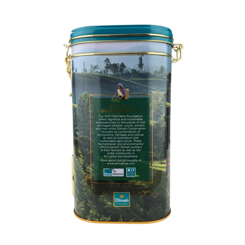 Te En Hebras Negro Frambuesa Dilmah En Lata 500 Gr