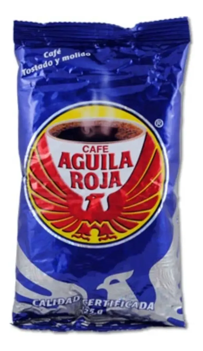 Cafe Aguila Roja 125gr 100% Colombiano Molido