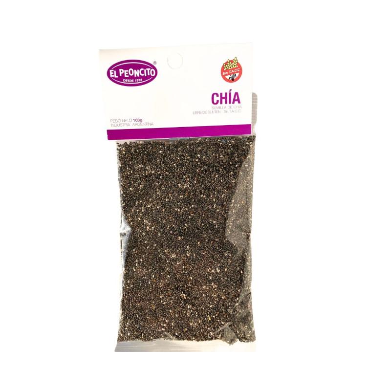 Semilla de Chia 100 g El Peoncito