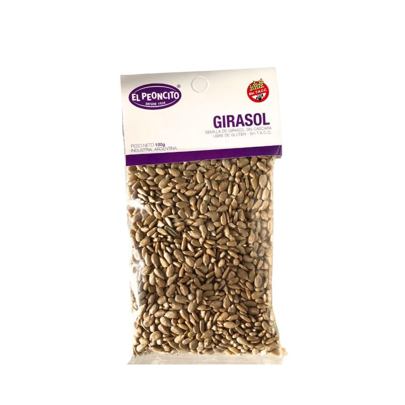Semilla De Girasol Pelada El Peoncito 100 g sin cascara