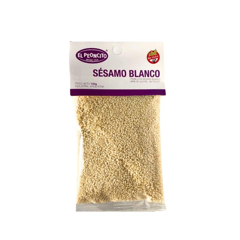Semilla de Sesamo Blanco x 100 g El Peoncito