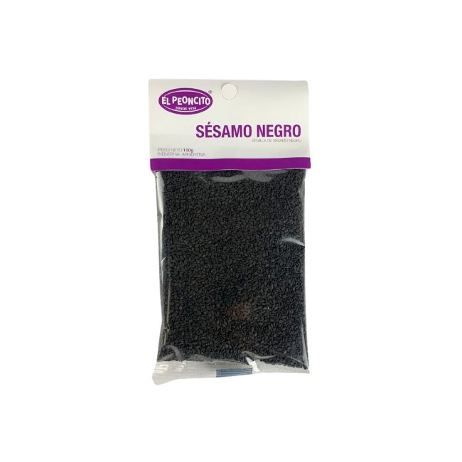 Semilla de Sesamo Negro x 100 g El Peoncito