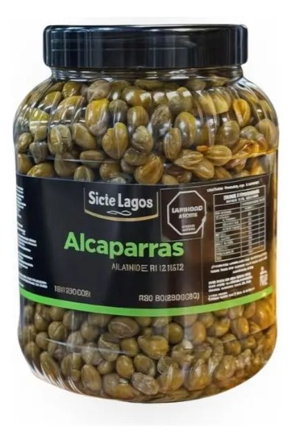 ALCAPARRAS SIETE LAGOS EN VINAGRE X 2100 G