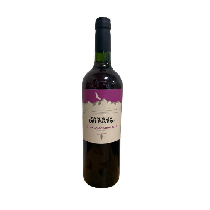 Vino Rosado Criolla Grande Famiglia Del Favero