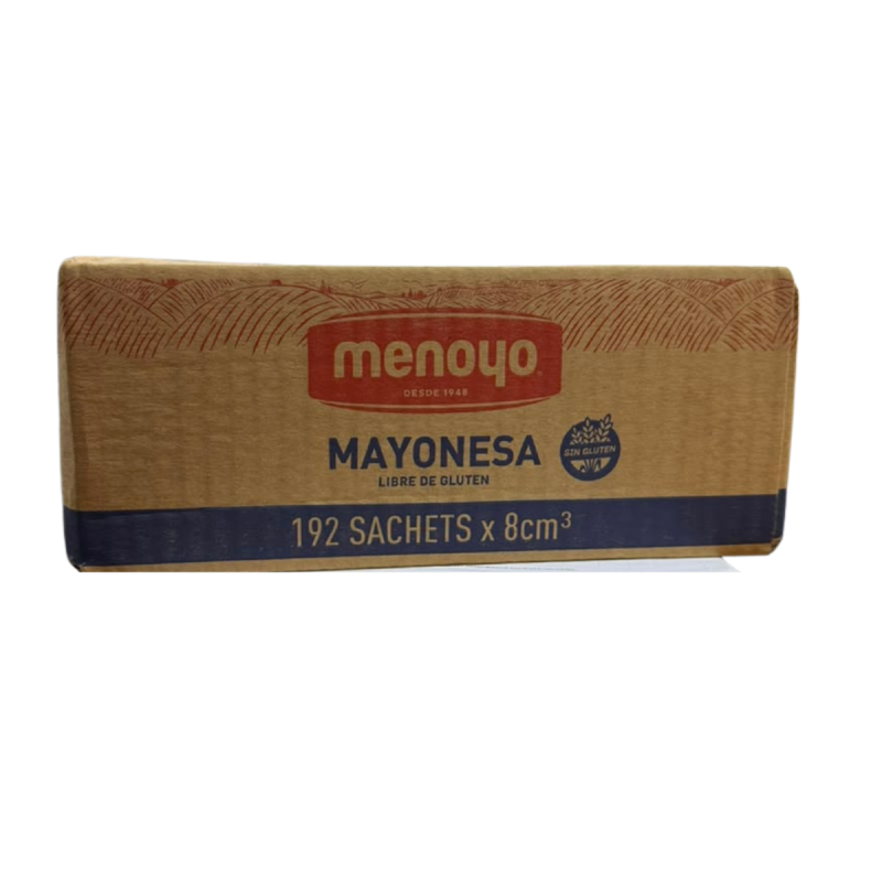 Mayonesa Menoyo 192 Sachets X 8cc Gastronomia Restaurantes