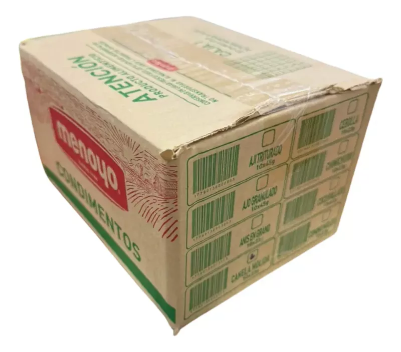 Canela Molida Menoyo X Caja De 10 Sachets X 23gr