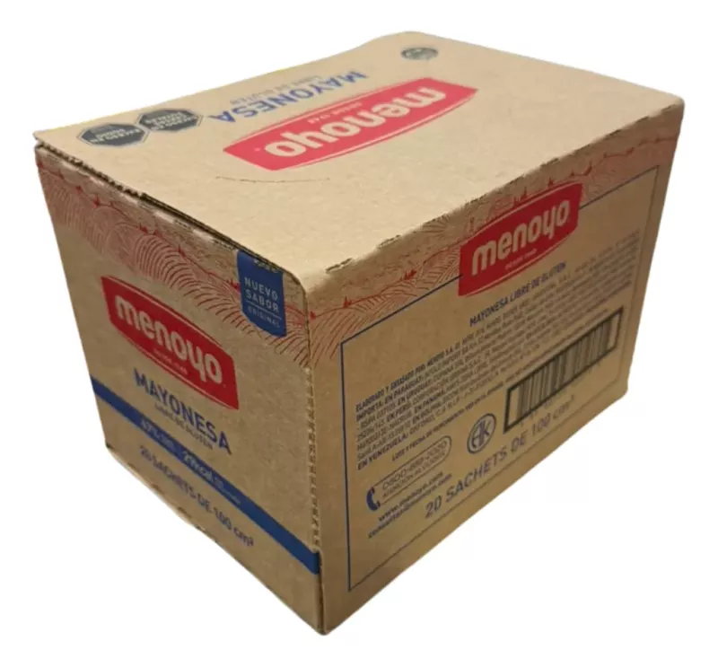 Mayonesa Menoyo 100cc X Caja De 20 Sachets