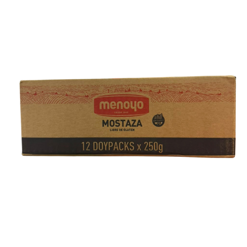 Mostaza Menoyo 12 Doypack X 250gr X Caja