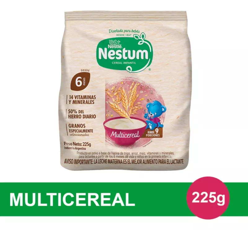 Cereal Nestum Sabor Multicereal X225g