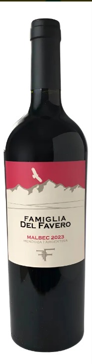 Vino Tinto Famiglia Del Favero Malbec 750 Ml 2023
