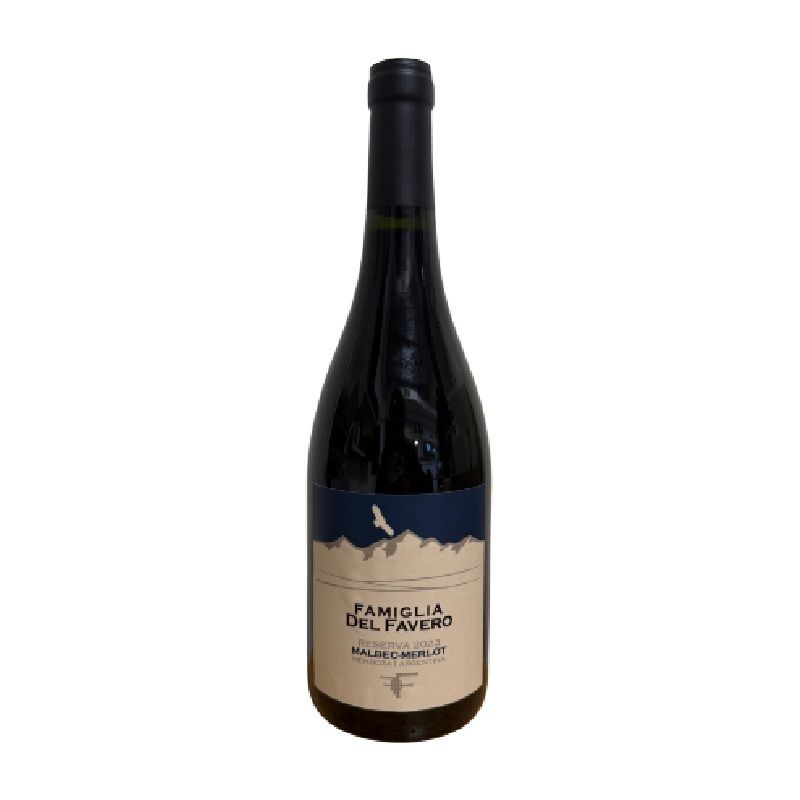 VINO FAMIGLIA DEL FAVERO MALBEC-MERLOT 2023