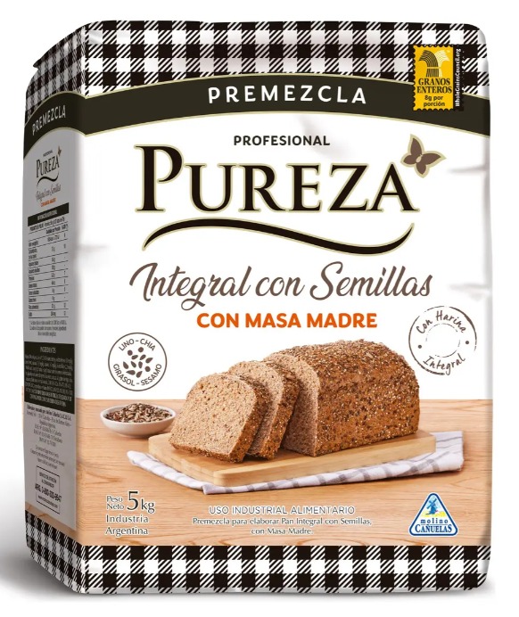 PREM INTEGRAL CON SEMILLA MASA MADRE X 5 K