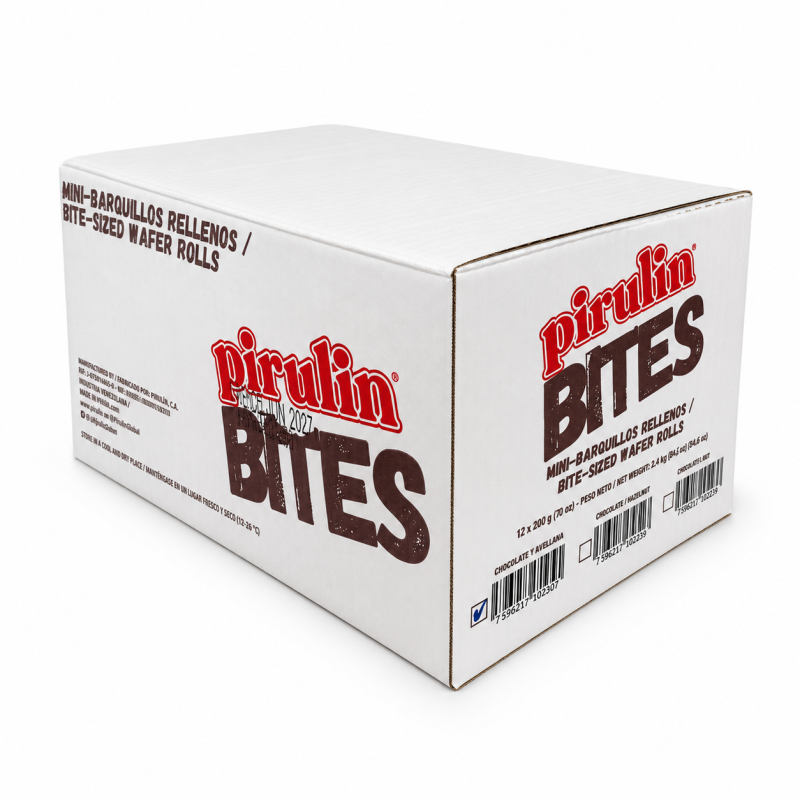 CAJA DE PIRULIN BITES COCO 12X200GR