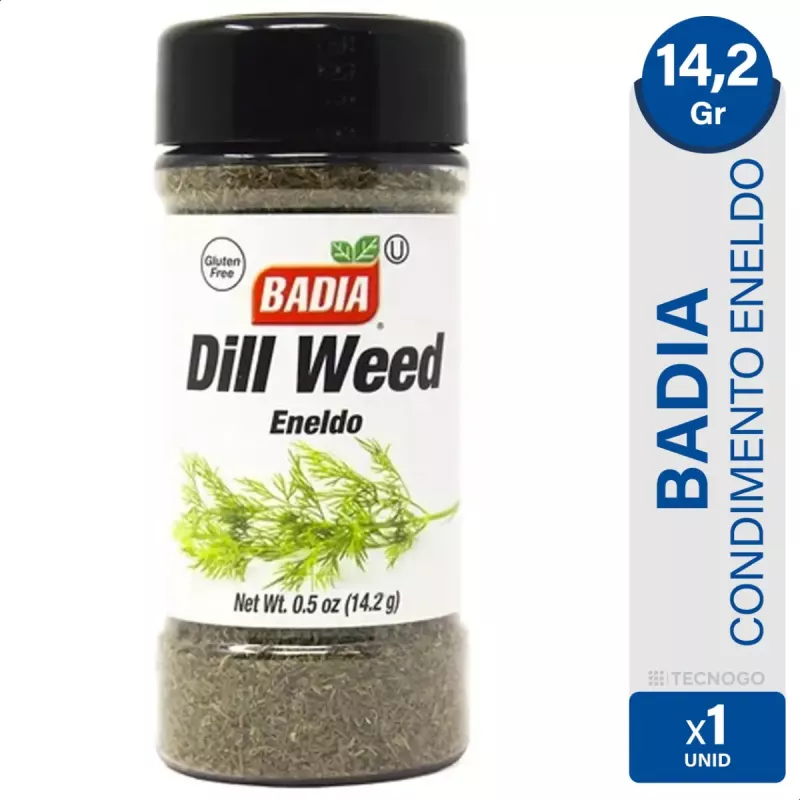 Badia Eneldo 14,2 Gramos Condimiento Sin Tacc