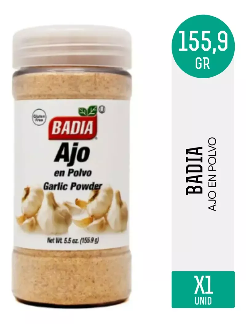Ajo En Polvo 155,9grs Badia Especial