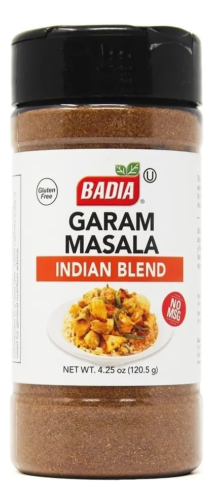 condimento Badia Garam Masala Indian Blend 120,5 Grs