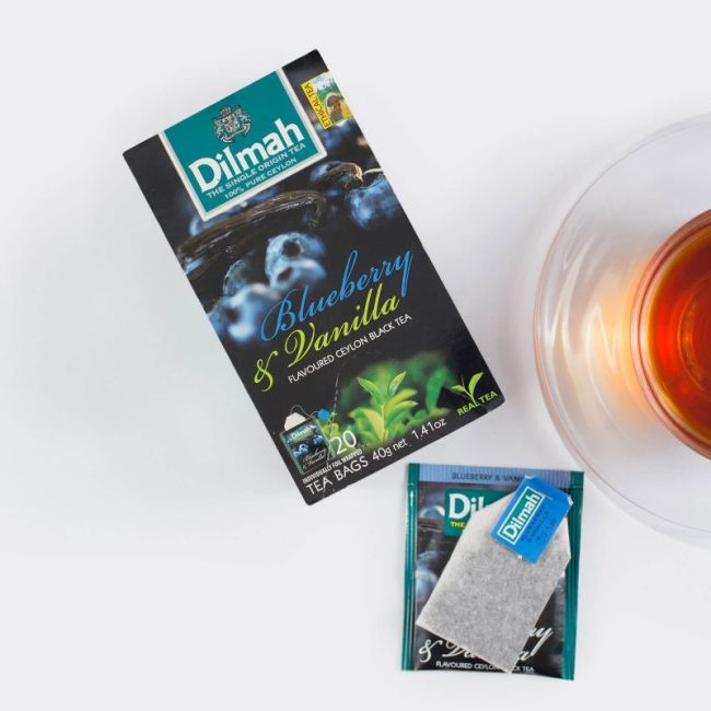 TE DILMAH BLUEBERRY Y VAINILLA X20 SAQ 40G