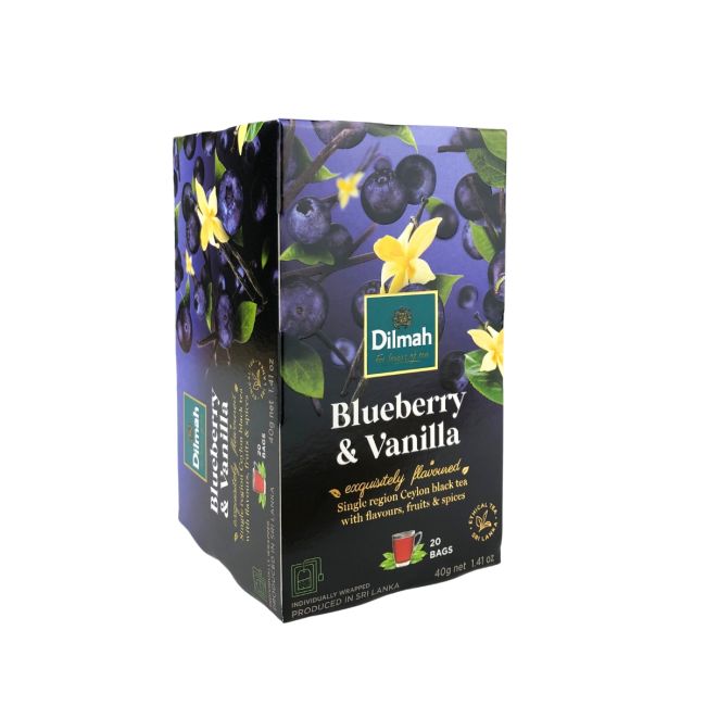 TE DILMAH BLUEBERRY Y VAINILLA X20 SAQ 40G