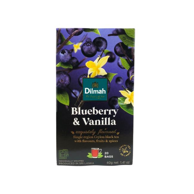 TE DILMAH BLUEBERRY Y VAINILLA X20 SAQ 40G