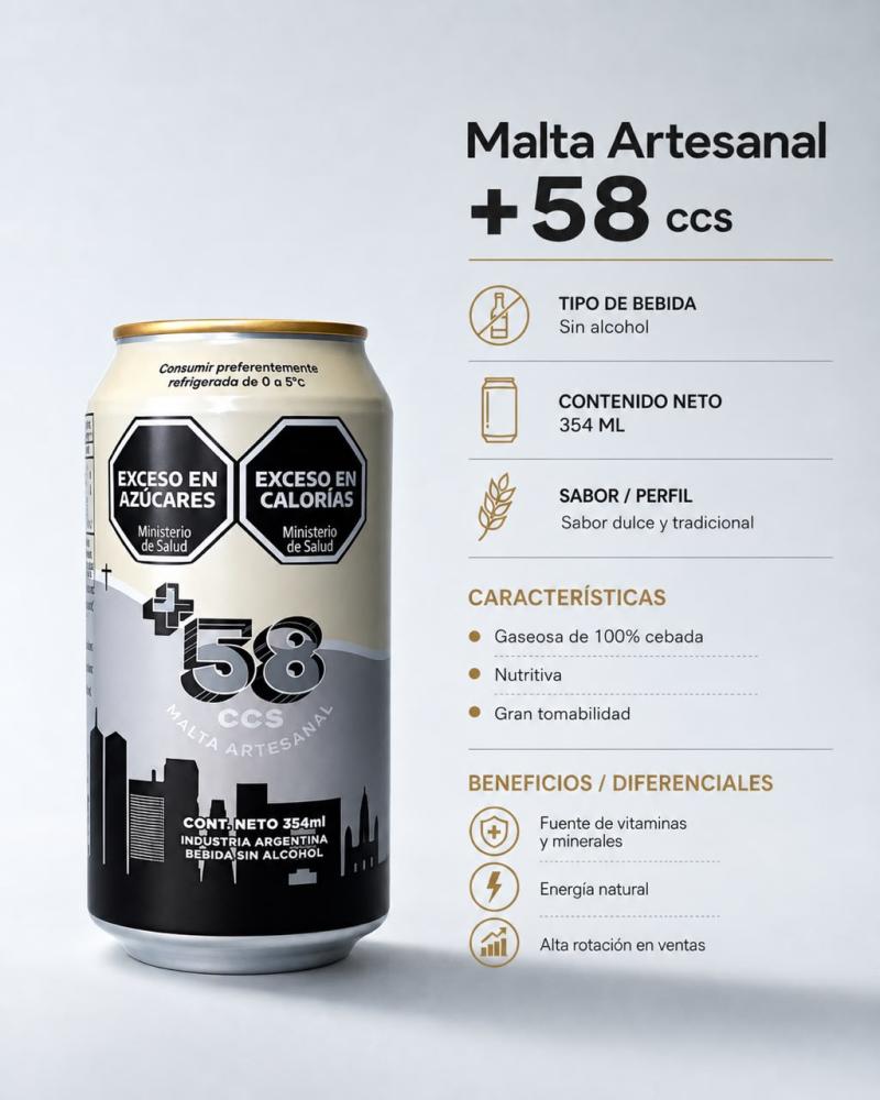 Malta +58 CC 354ml
