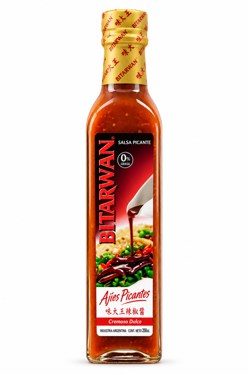 Aji picante cremoso Dulce 250cc Bitarwan