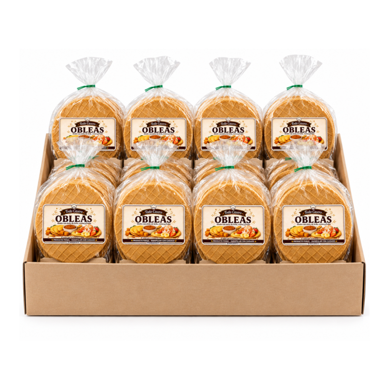 Pack de 12 Obleas Todo Casero