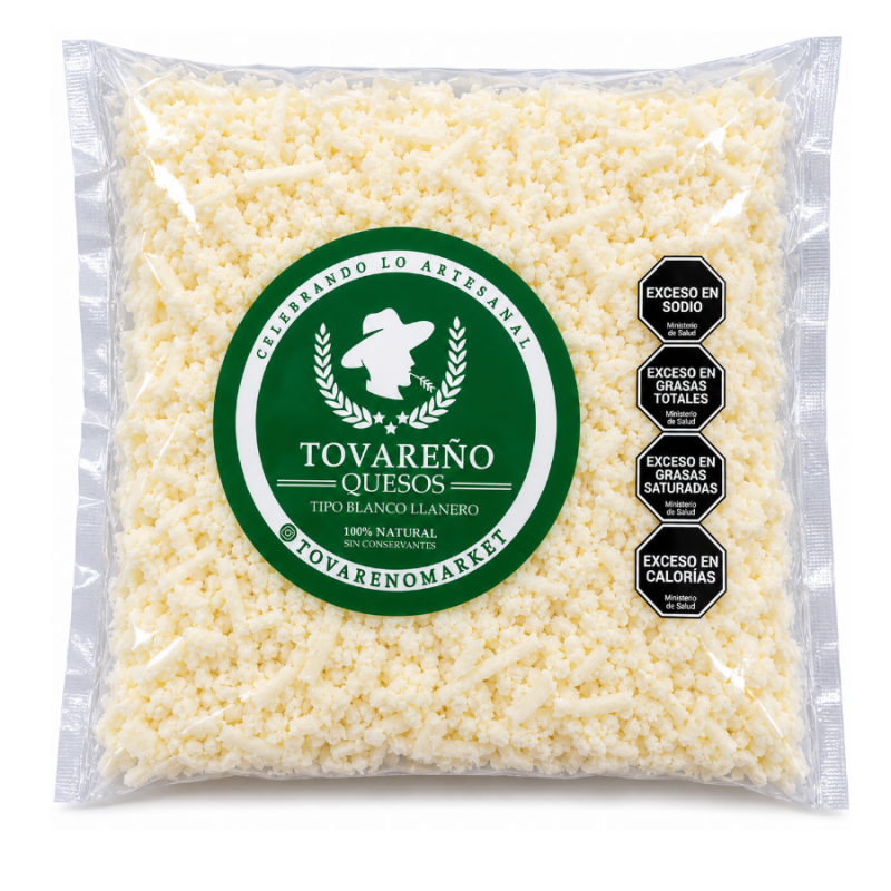 Queso Llanero Rallado El Tovareño – Semiduro 500gr