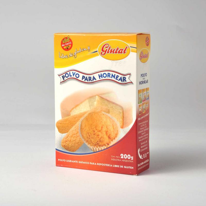 POLVO DE HORNEAR GLUTAL X 200G SIN T.A.C.C.