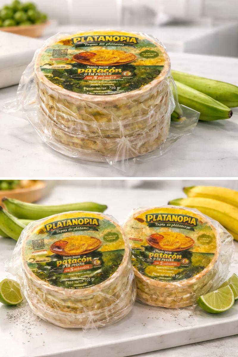 TAPAS PARA PATACÓN AMARILLO 12 PACKS (8UNDS C/U)