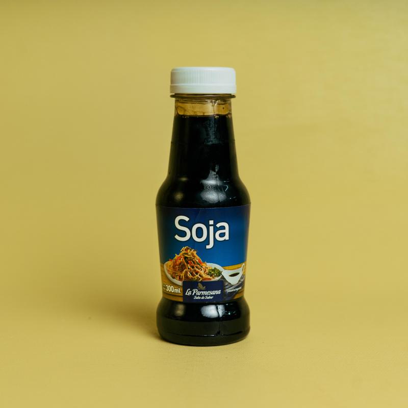 SALSA SOJA LA PARMESANA 300ML X UND