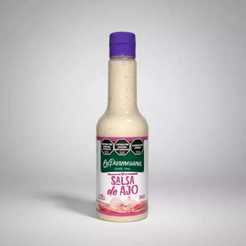 Salsa De Ajo La Parmesana X 1und 180cc
