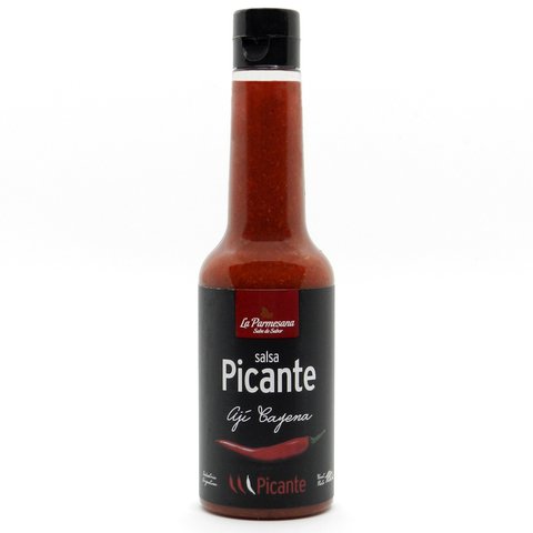 SALSA PICANTE LA PARMESANA AJI CAYENA 180ML X12UND