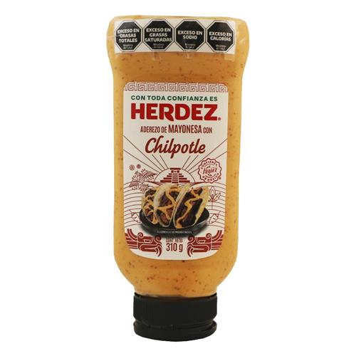 ADEREZO DE MAYO HERDEZ CON CHIPOTLE 310GR 2X1