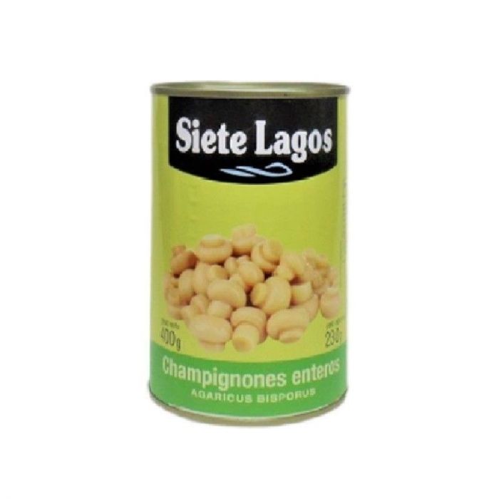 CHAMPIGNONES ENTEROS SIETE LAGOS X 400G NETO X UND