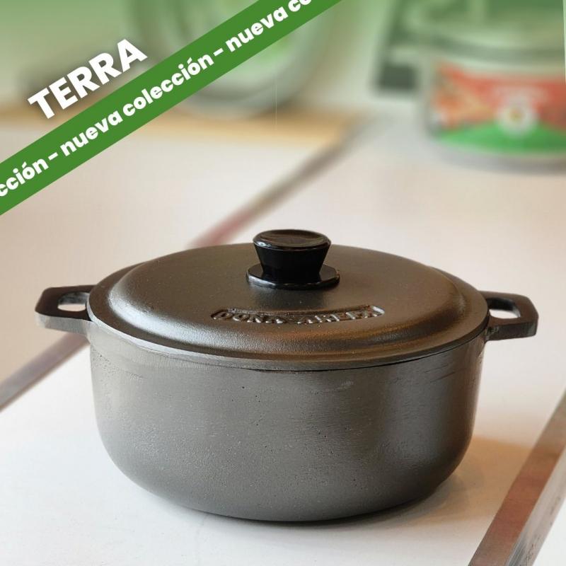 CALDERO 4L TERRA 24CM DIAMETRO