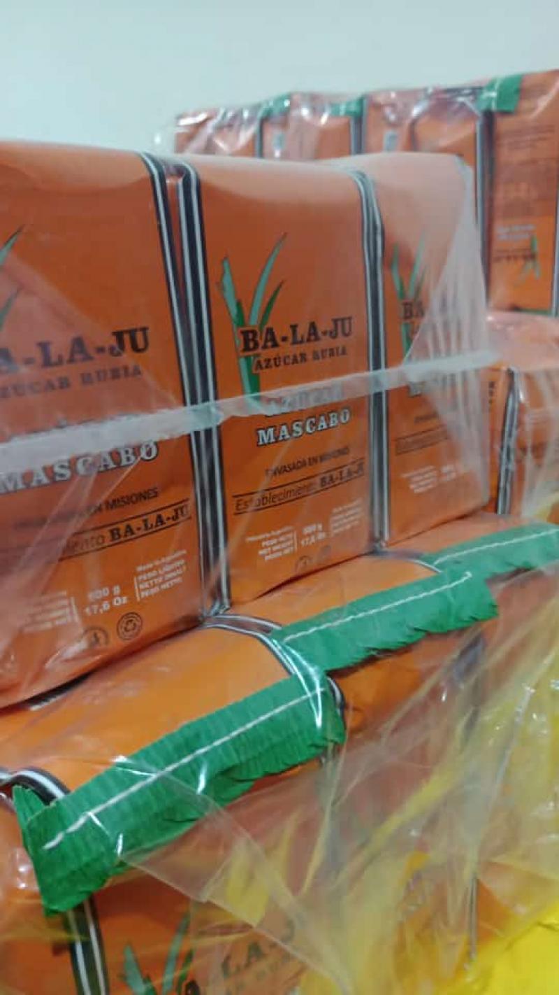 AZUCAR MASCABO BA LA JU BTO24X500G PAPELON