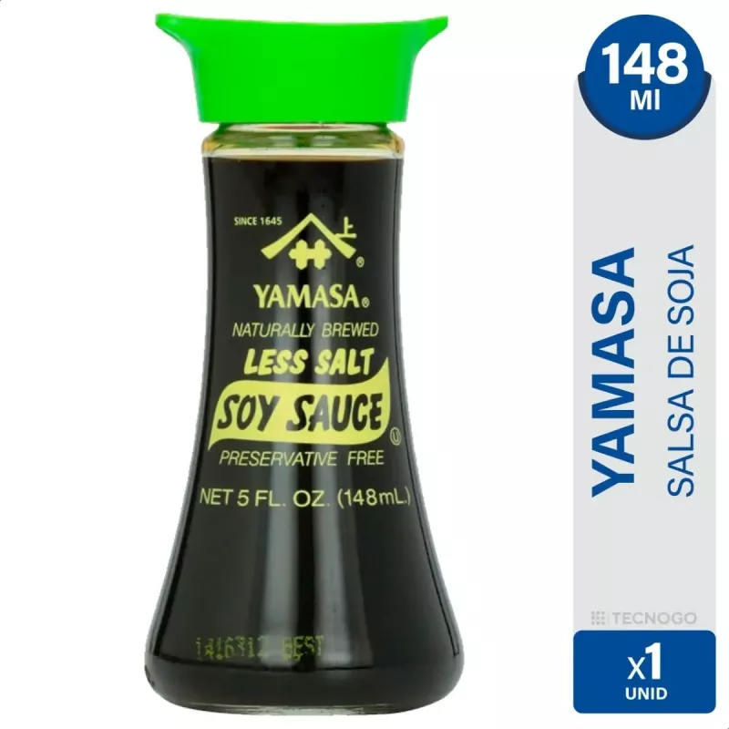 Salsa De Soja Yamasa Baja En Sodio Soy Sauce
