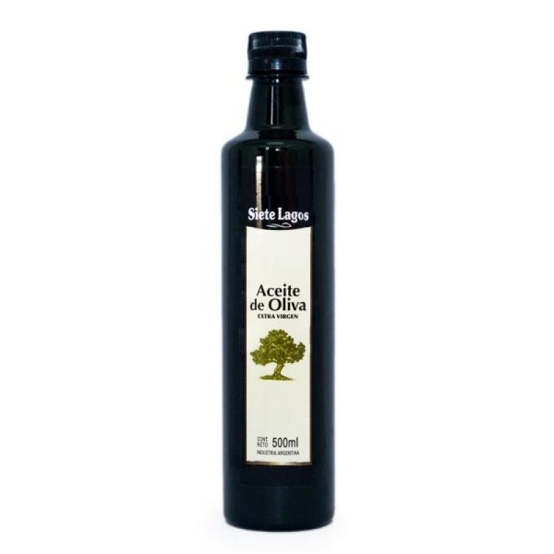 Aceite De Oliva Extra Virgen Siete Lagos 500 Ml