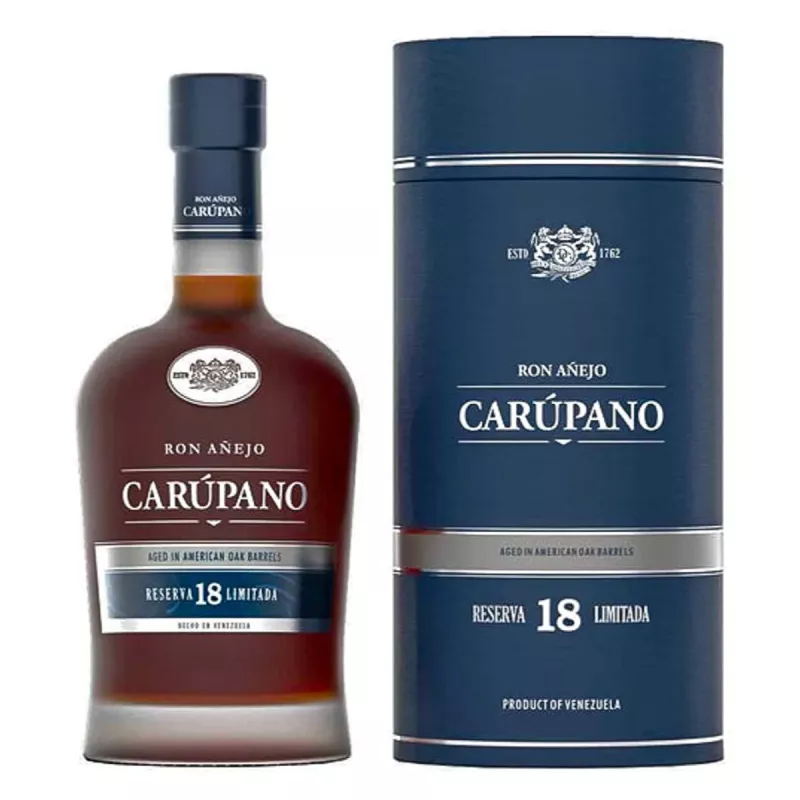RON AÑEJO CARUPANO 18 AÑOS 750ML