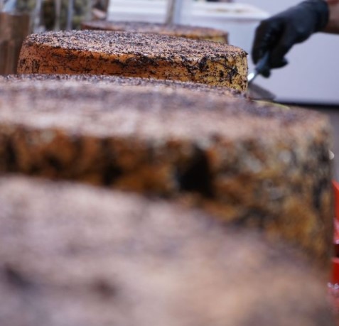 QUESO CONCHA NEGRA X HORMA