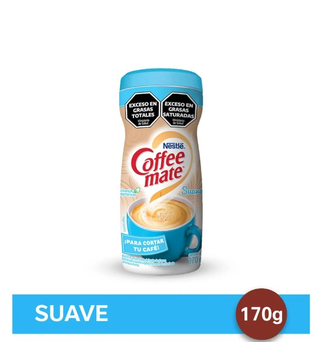 COFFEE MATE SUAVE 170G X UND