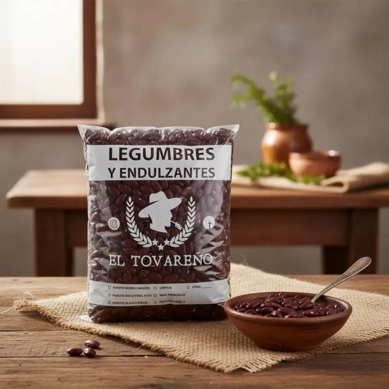 Porotos Rojos Colorados Bolsa De 500grs Tovareño Precio x 5 kilos