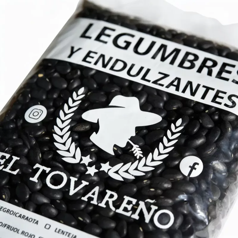 Porotos Negros Bolsa De 500grs Tovareño Precio x 5 kilos